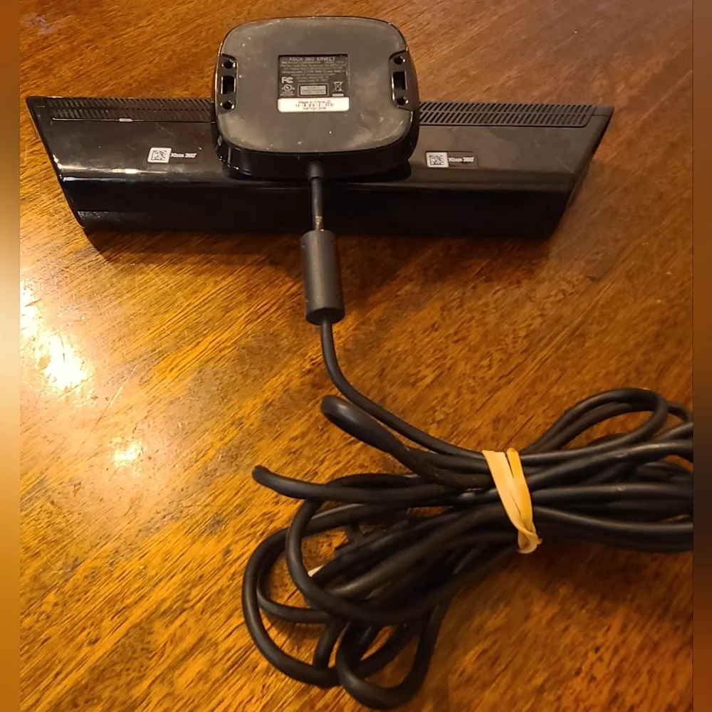 Microsoft Xbox 360 Kinect Connect Black Gaming Sensor Bar Model #1414